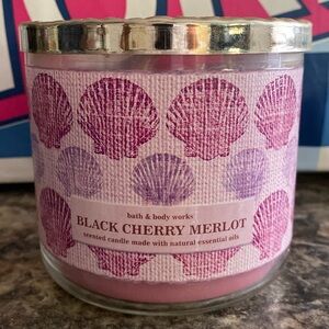 Bath & Body Works Black Cherry Merlot 3-Wick candles